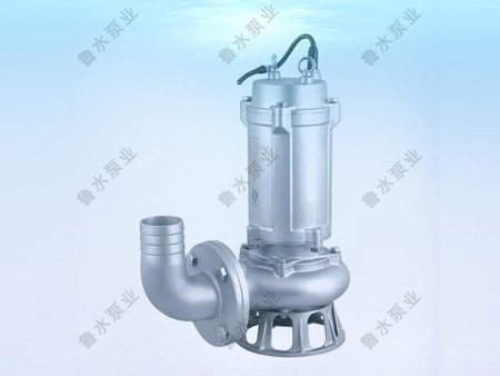 WQP型不鏽(xiu)鋼無堵塞潛(qian)水泵