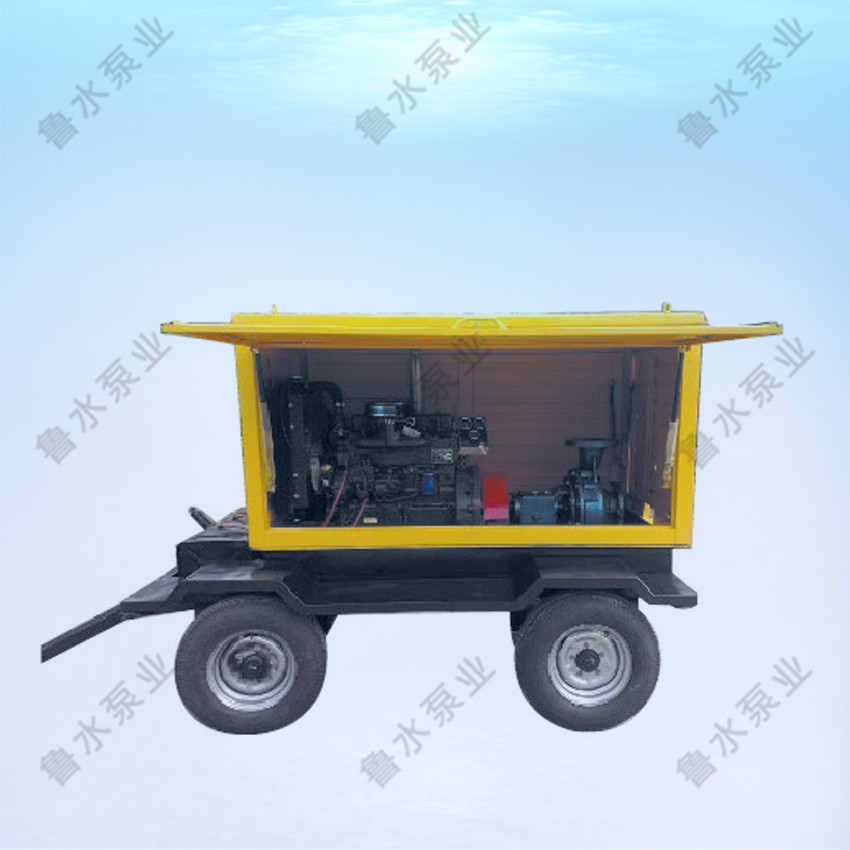 應急(jí)搶險發(fā)電機組(zu)泵車